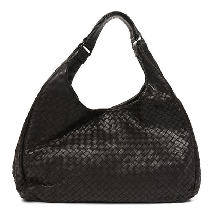 Bottega Veneta Nappa Intrecciato Large Campana Ebano 1 of 12