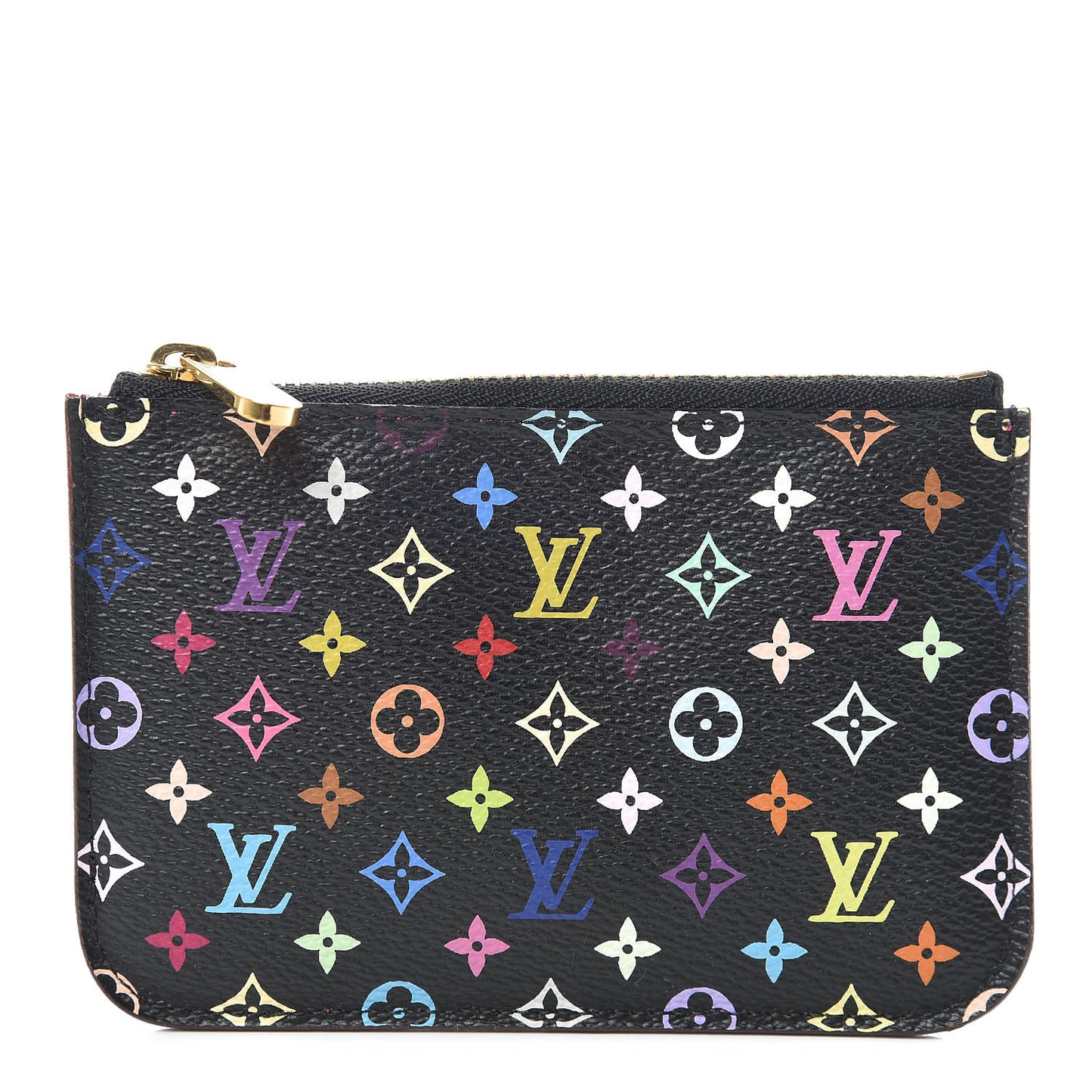 Monogram Multicolor Key Pouch Black Grenade