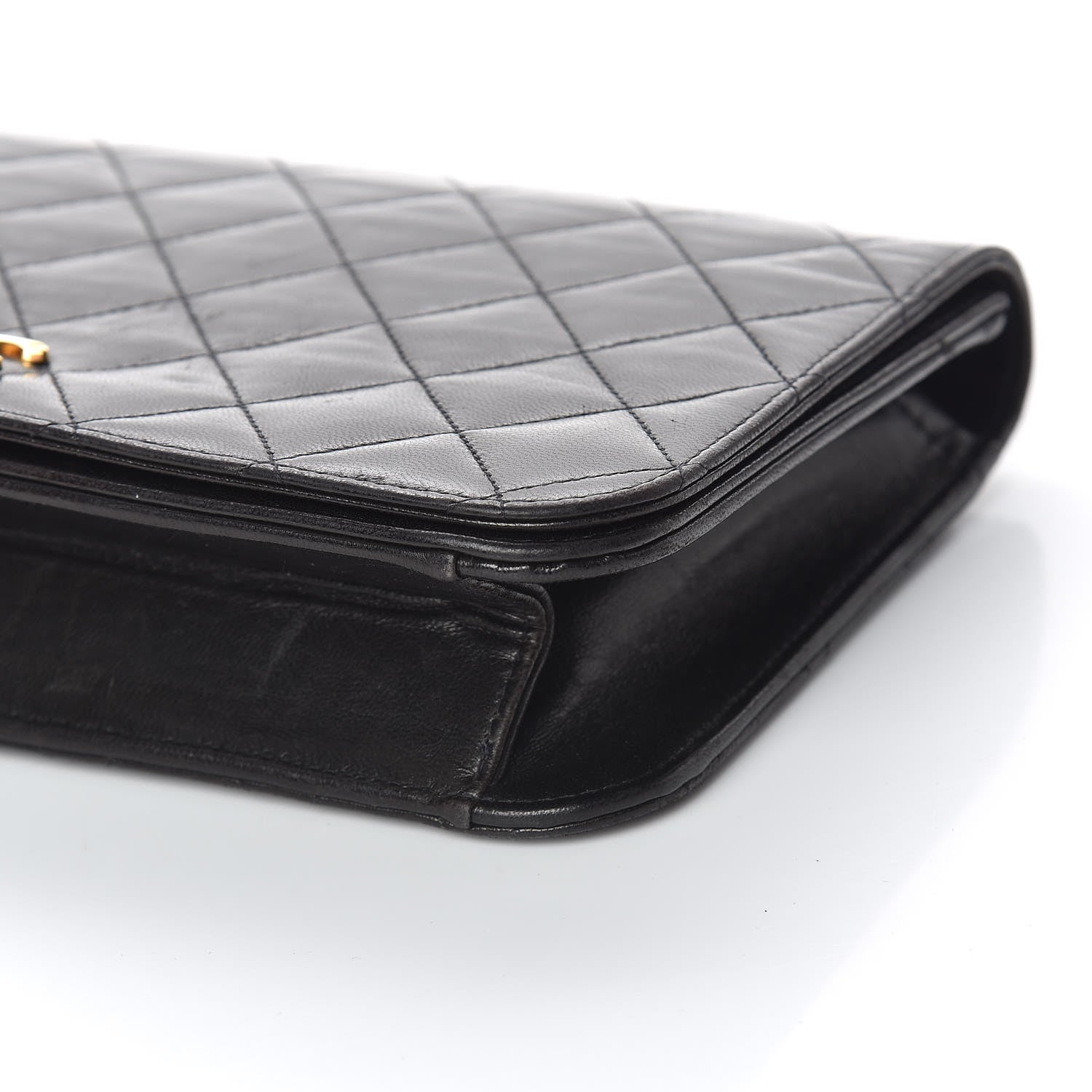Chanel Lambskin Quilted Small Single Flap Black 10 of 20