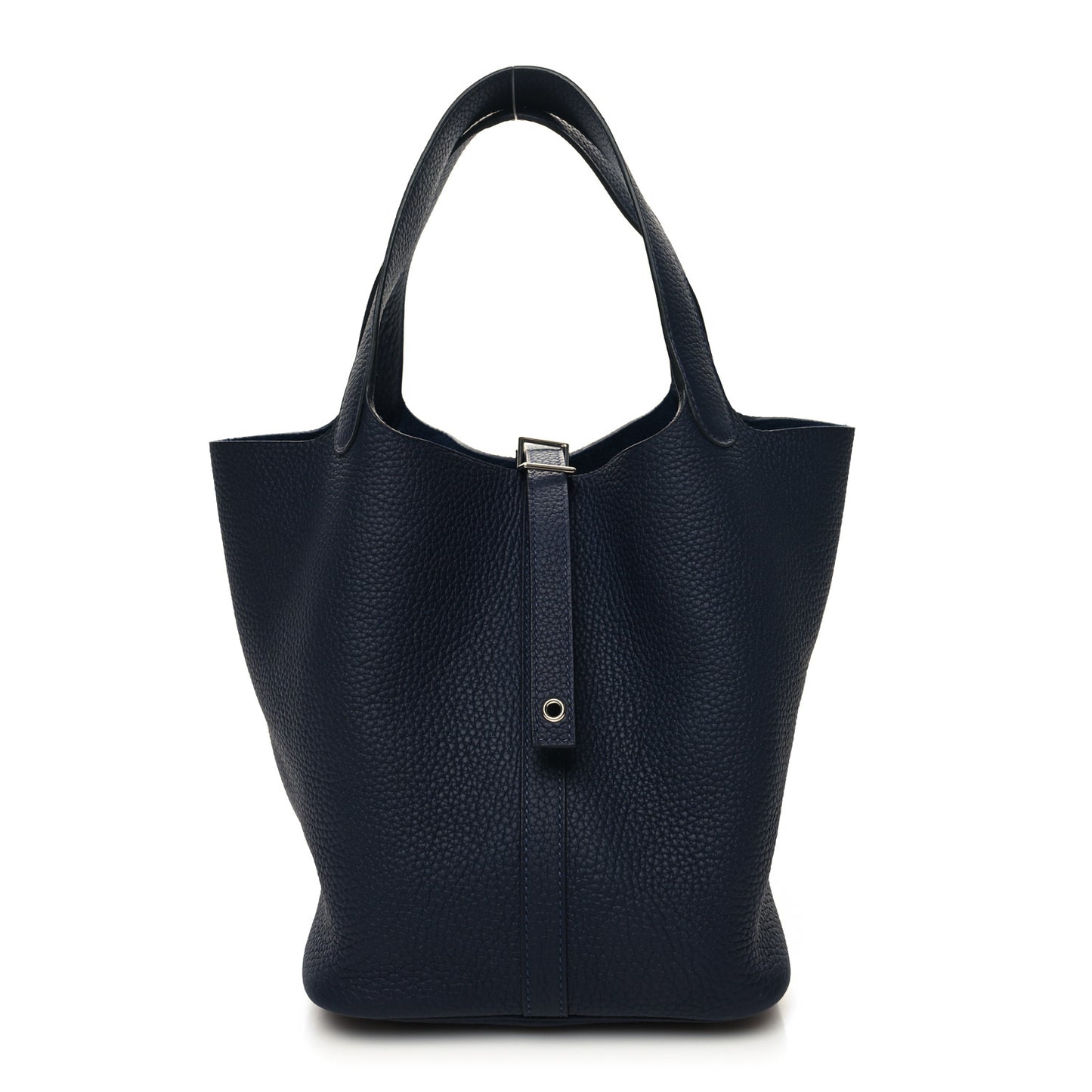 Taurillon Clemence Picotin Lock 22 MM Bleu Nuit