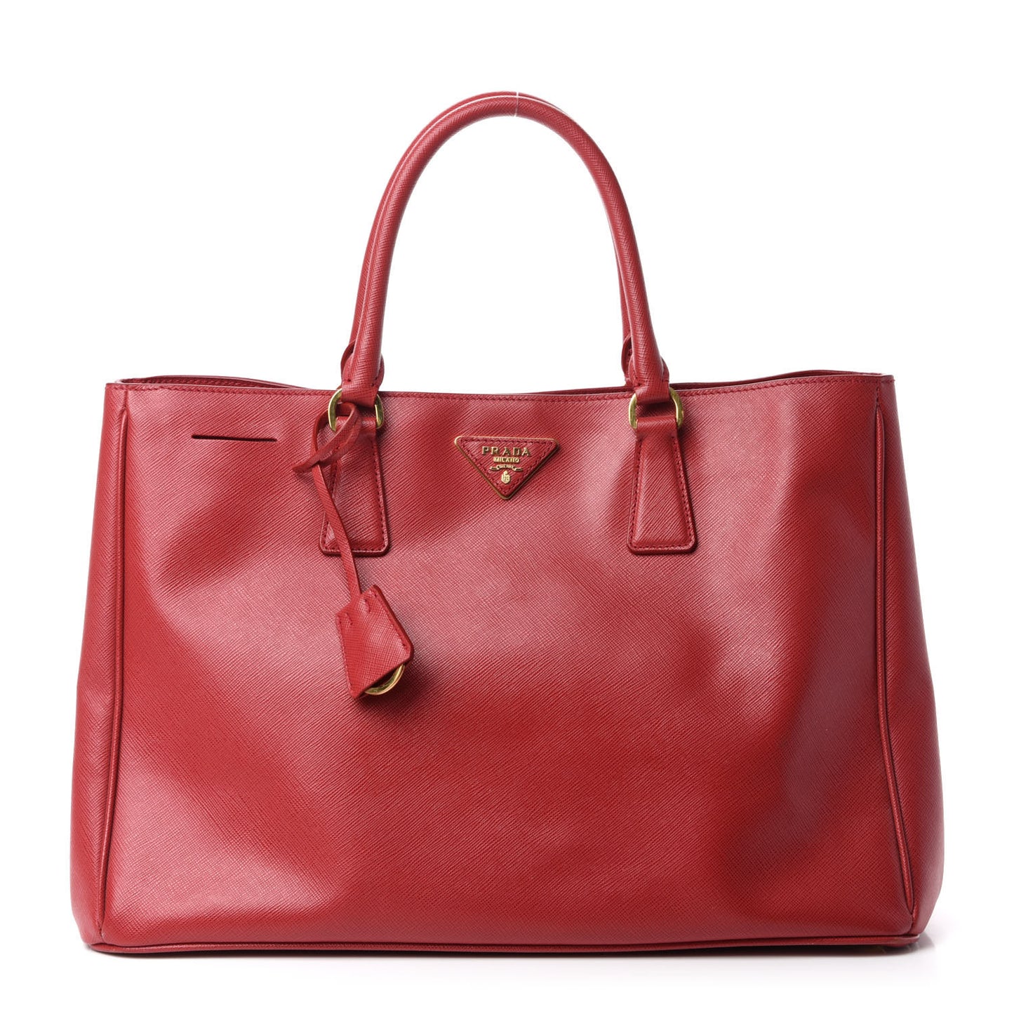 Saffiano Lux Large Tote Fuoco
