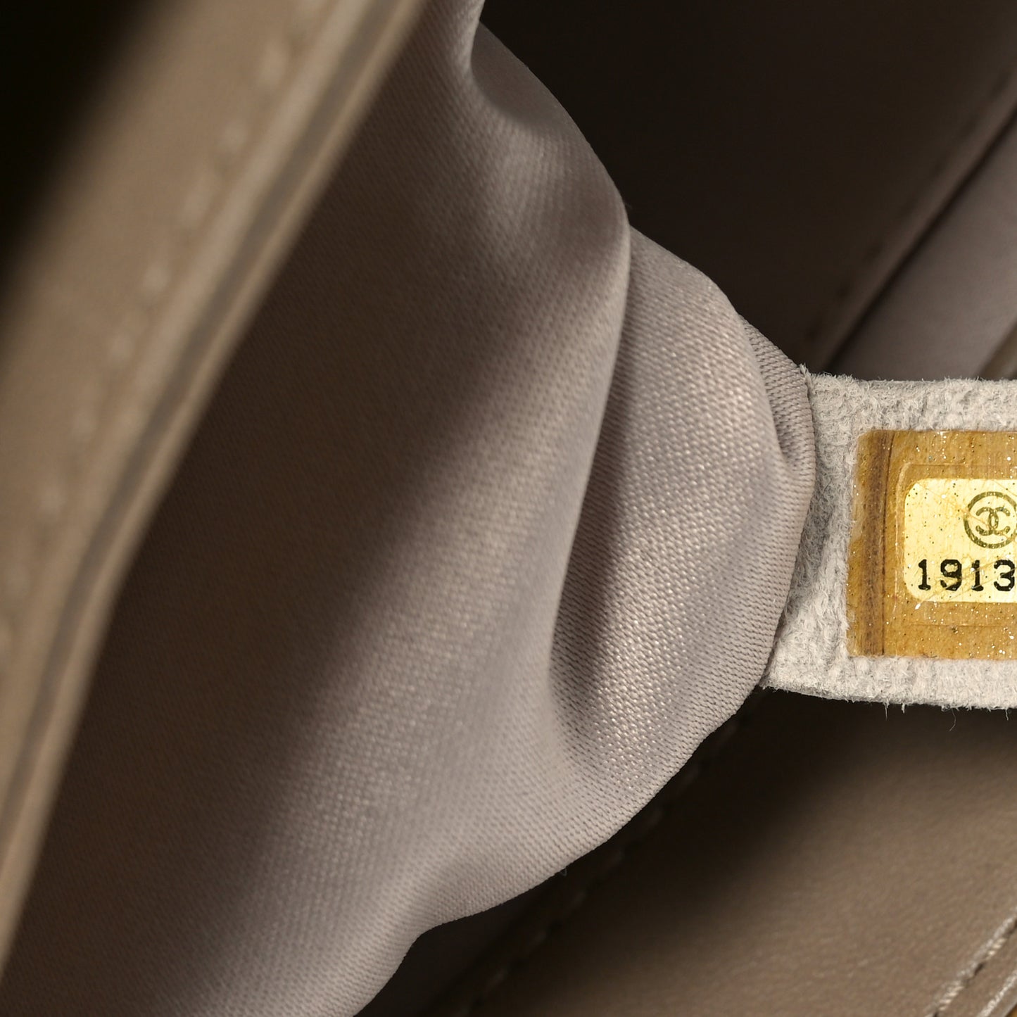 Patent Quilted 3 Jumbo Flap Light Brown