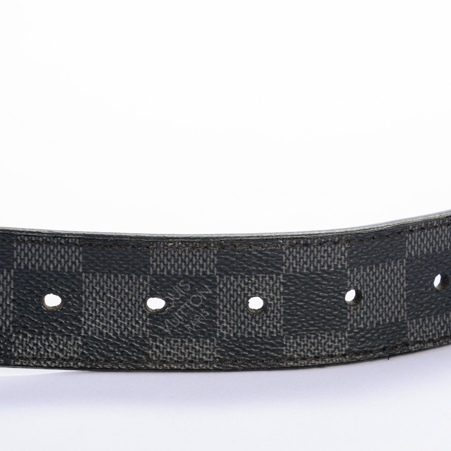 Damier Graphite 35mm LV Inventeur Reversible Belt 95 38
