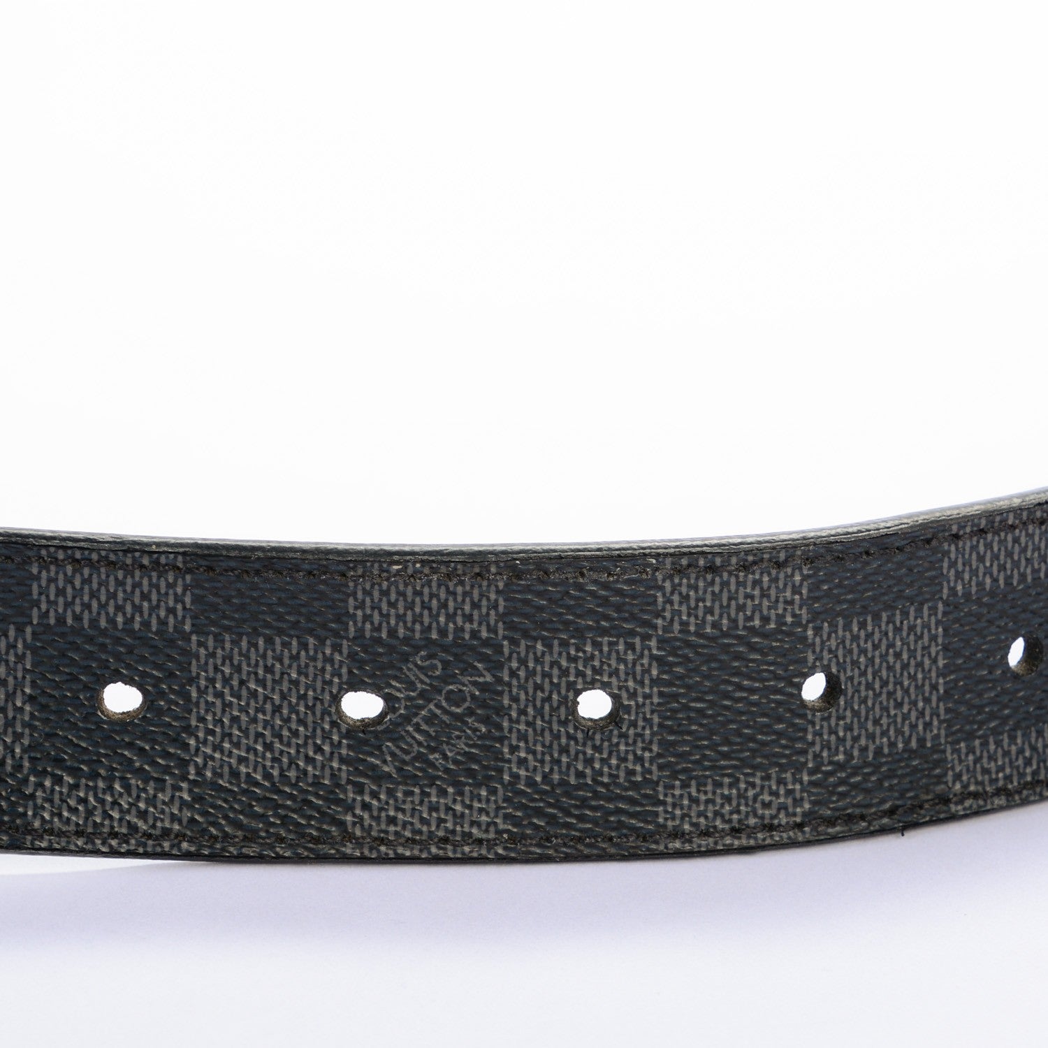 Louis Vuitton Damier Graphite 35mm LV Inventeur Reversible Belt 95 38 3 of 6