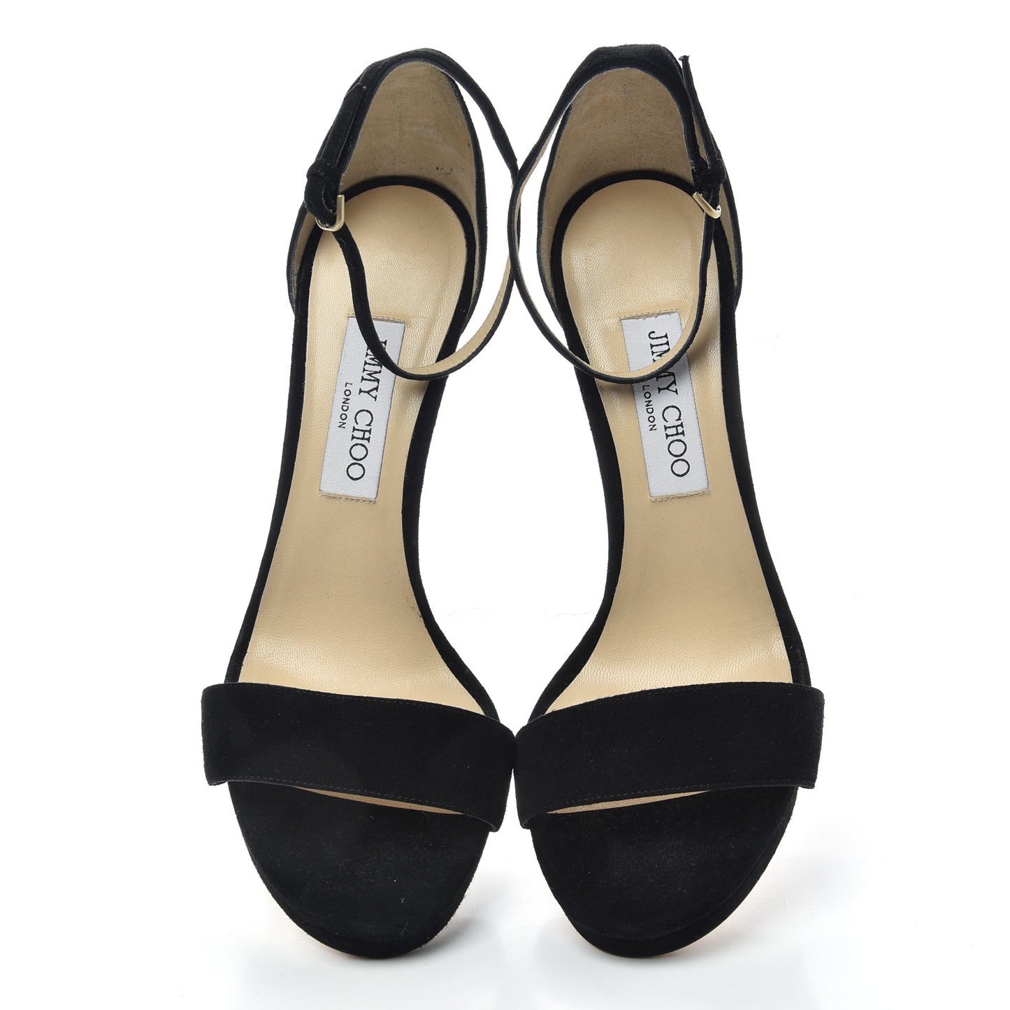 Suede Misty 120 Sandals 40 Black