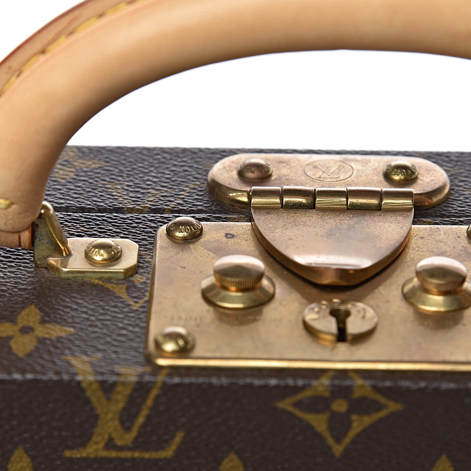 Louis Vuitton Monogram Jewellery Case Hard Trunk 15 of 22