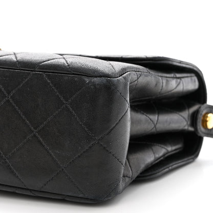 Chanel Lambskin Quilted Medium Double Sided Flap Black 13 of 16