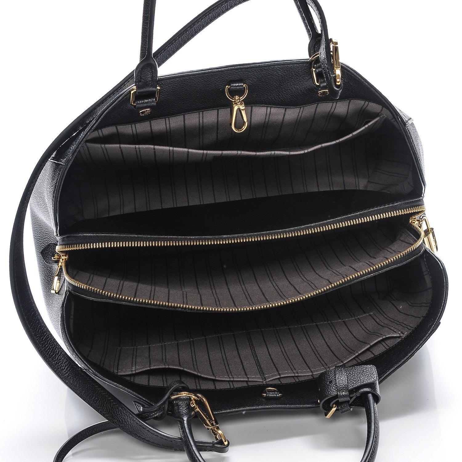 Louis Vuitton Empreinte Montaigne GM Black 5 of 6