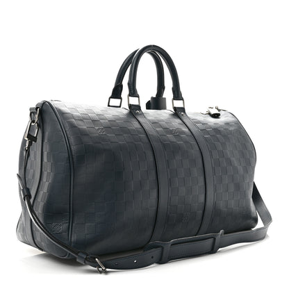 Louis Vuitton Damier Infini Keepall Bandouliere 45 Cosmos 2 of 11