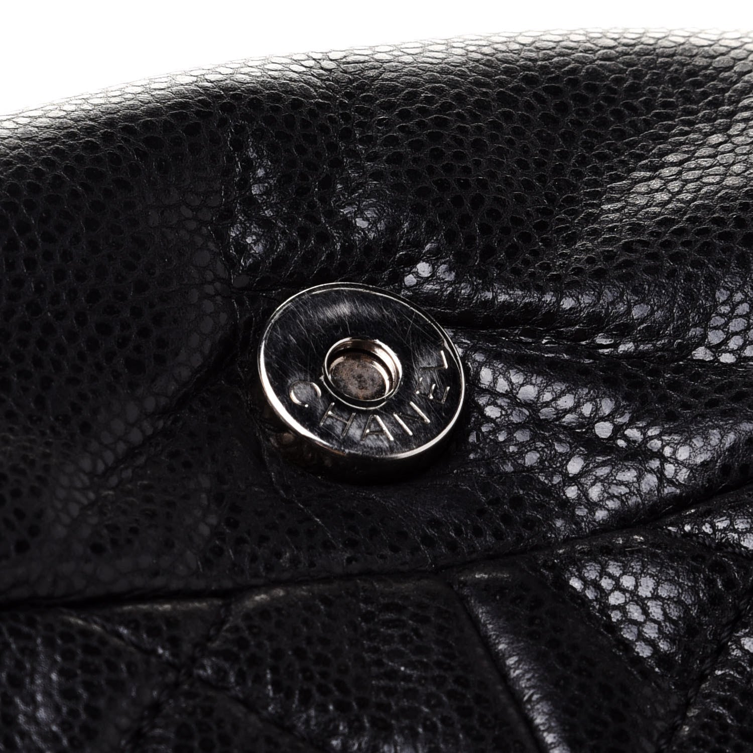 Chanel Caviar Timeless CC Accordion Flap Black 8 of 17