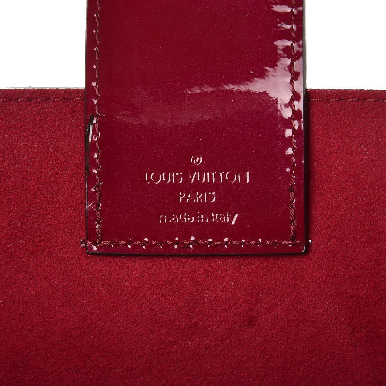 Louis Vuitton Vernis Long Beach PM Magenta 7 of 10