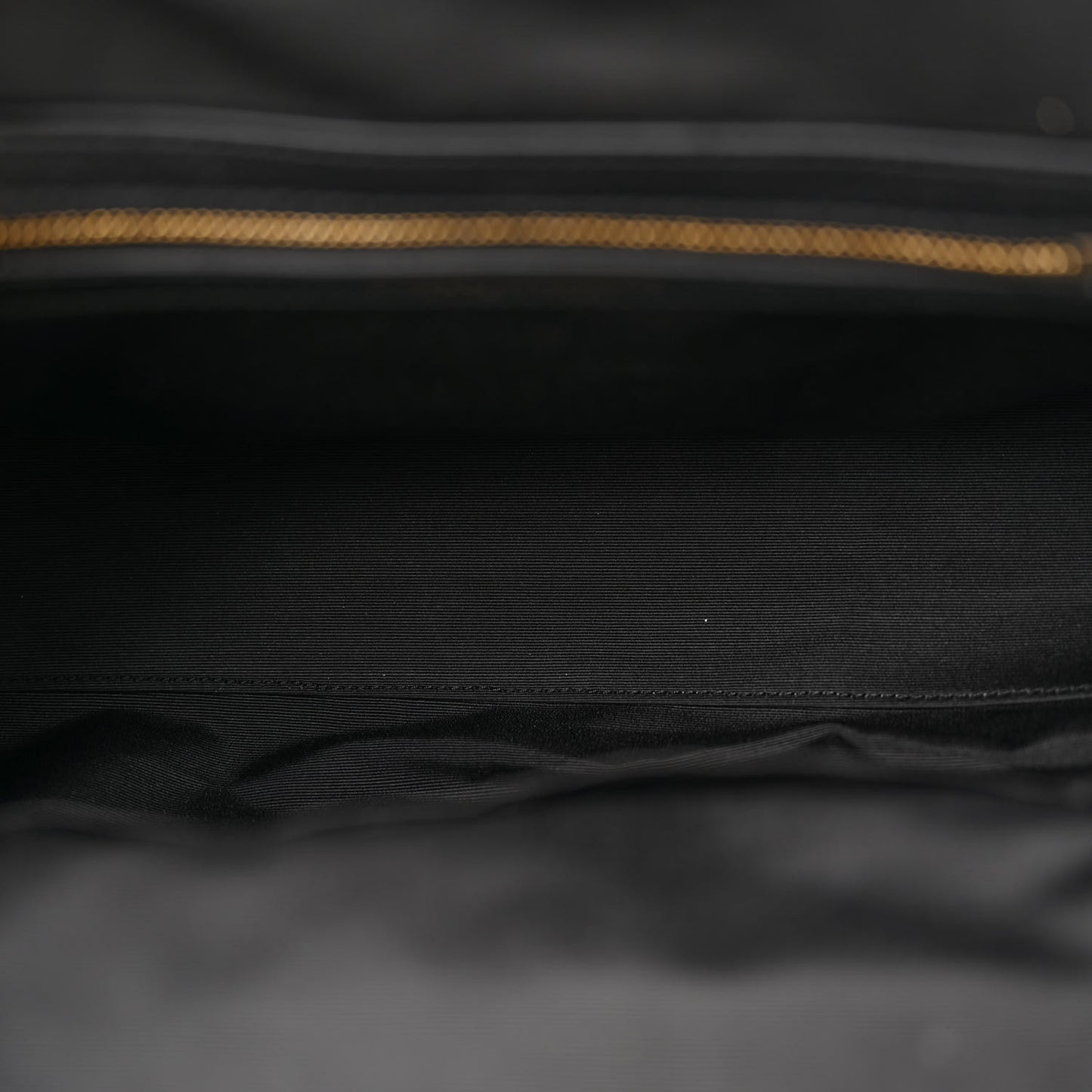 Calfskin Quilted Stam Black