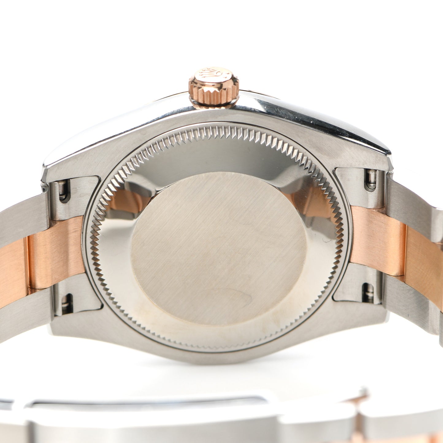 Stainless Steel 18K Everose Gold Black Mother of Pearl 31mm Oyster Perpetual Datejust Watch 178241