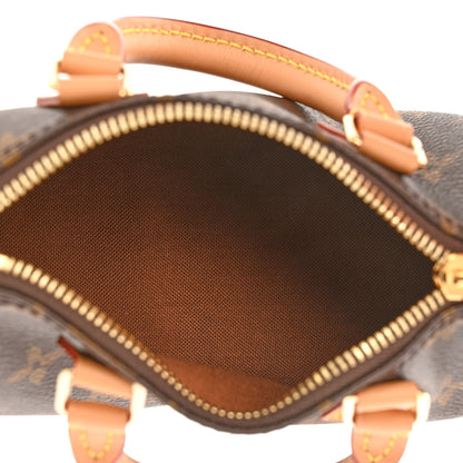 Louis Vuitton Monogram Nano Speedy Bandouliere 5 of 10