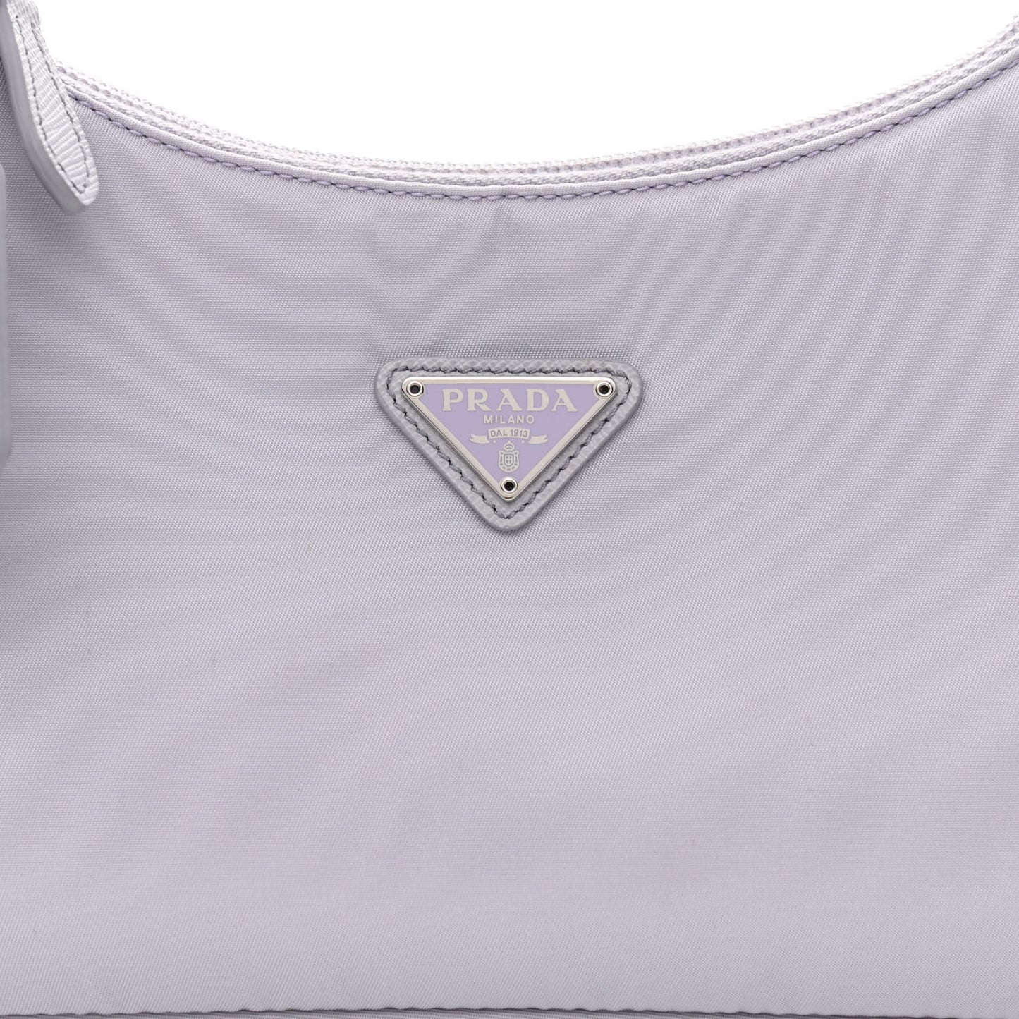 Re-Nylon Saffiano Mini Re-Edition 2000 Bag Glicine