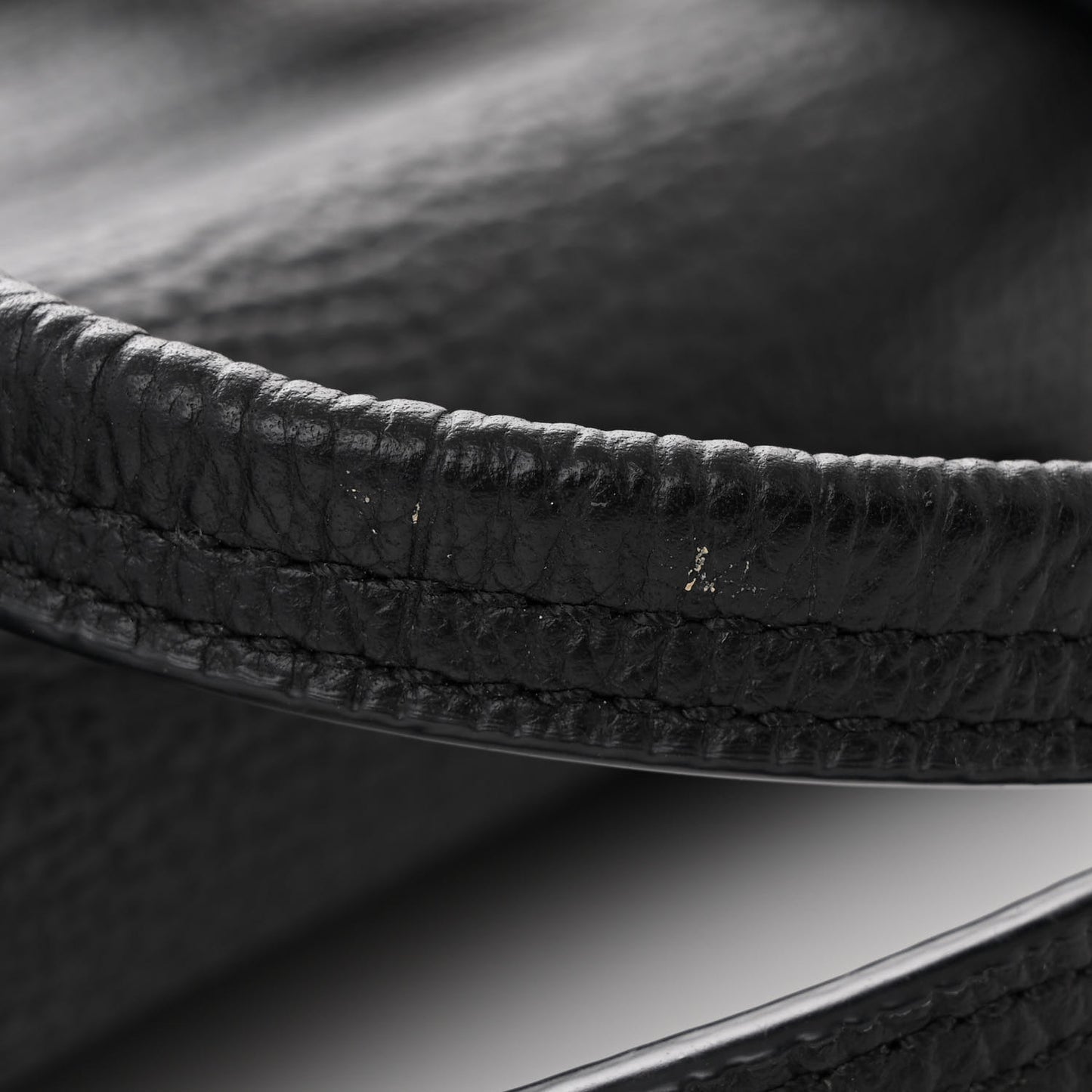 Textured Calfskin Medium Pashli Satchel Black