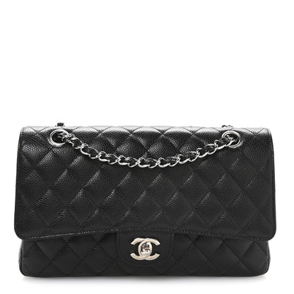 Chanel Caviar Quilted Medium Double Flap Black 1 of 10