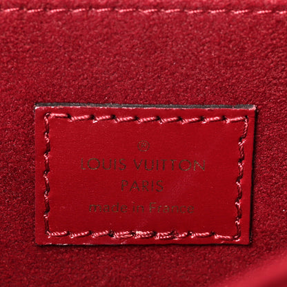 Louis Vuitton Smooth Calfskin Dauphine MM Cherry Berry 6 of 8