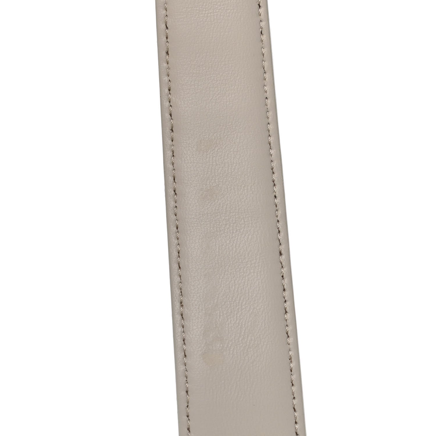 Alexander McQueen Calfskin Crocodile Embossed Box Shoulder Bag 16 Cream 14 of 19