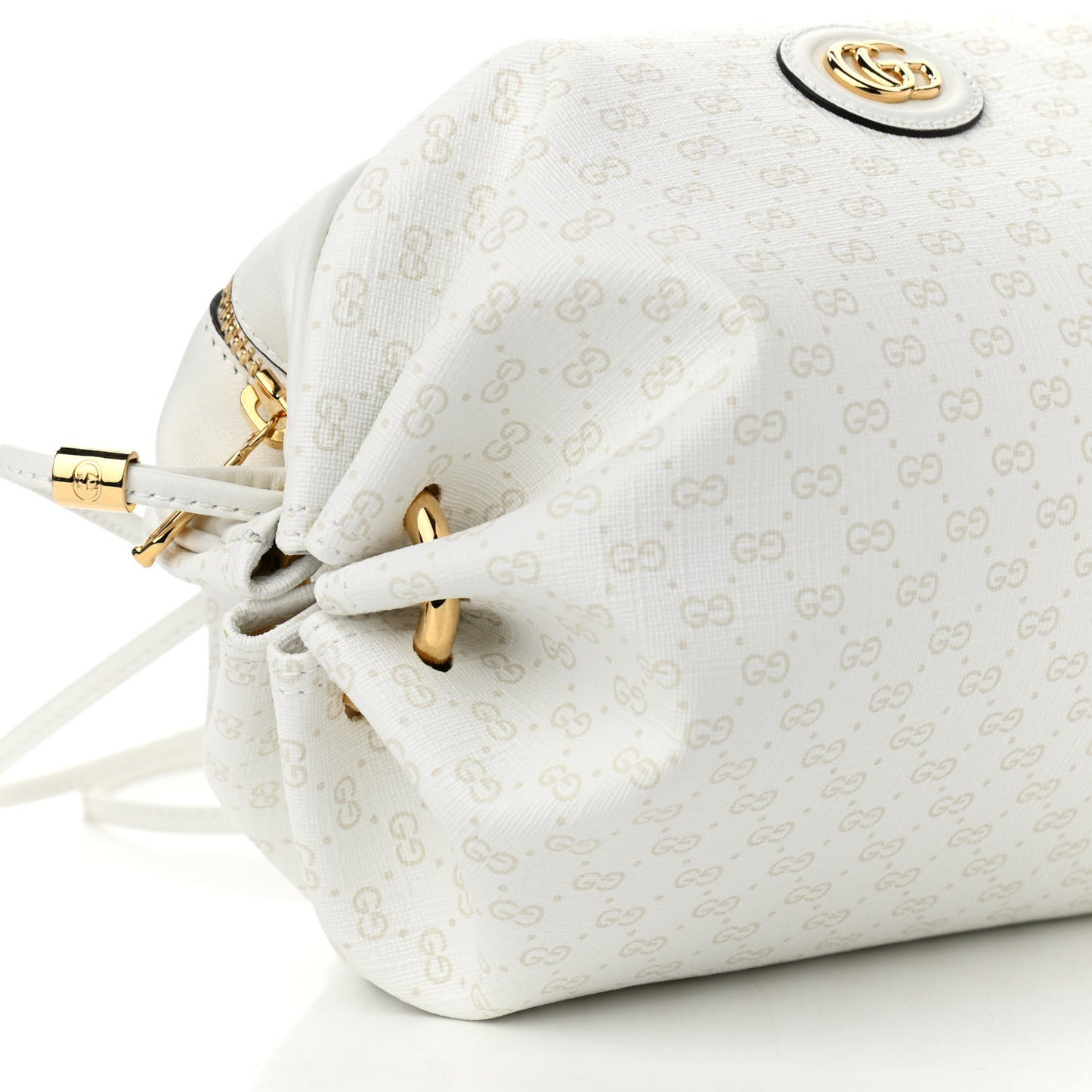 Mini Vintage GG Supreme Monogram GG New Candy Crossbody Great White