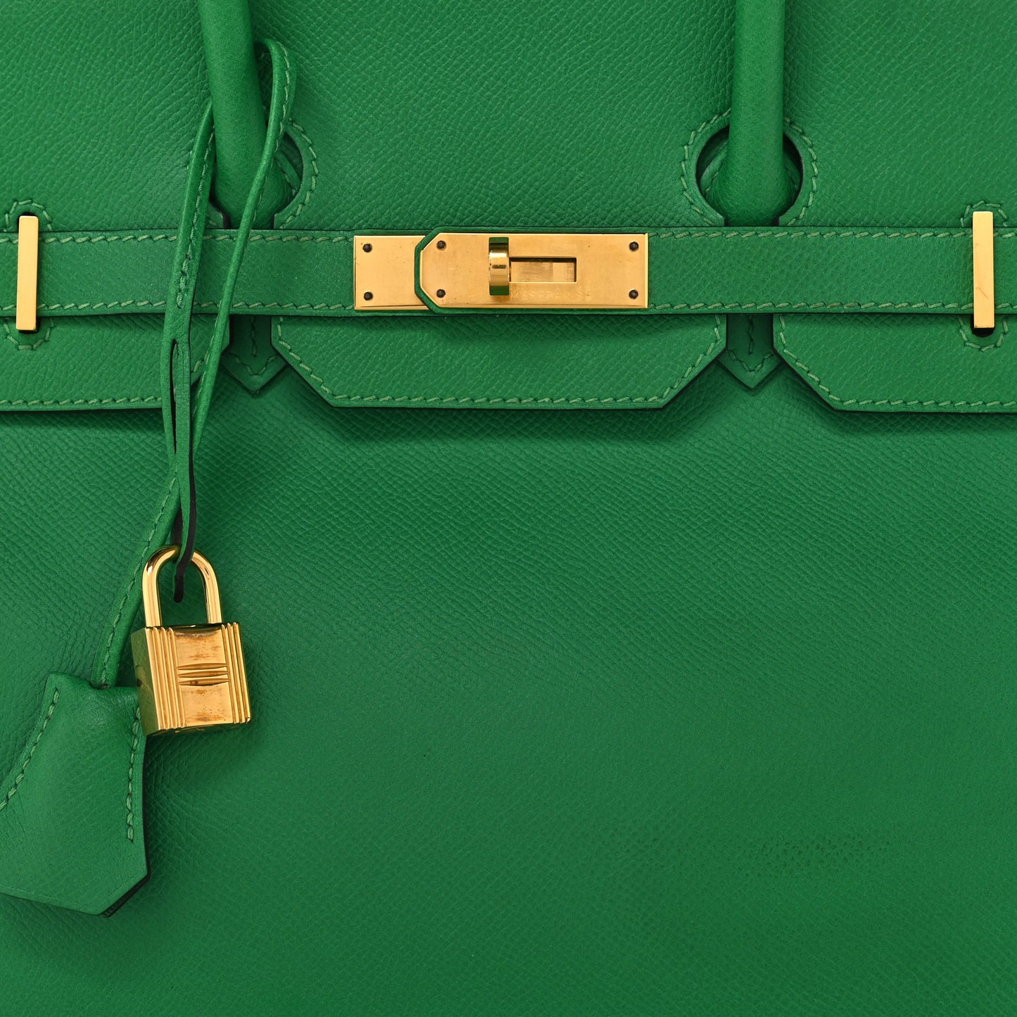 Epsom Birkin 35 Bambou