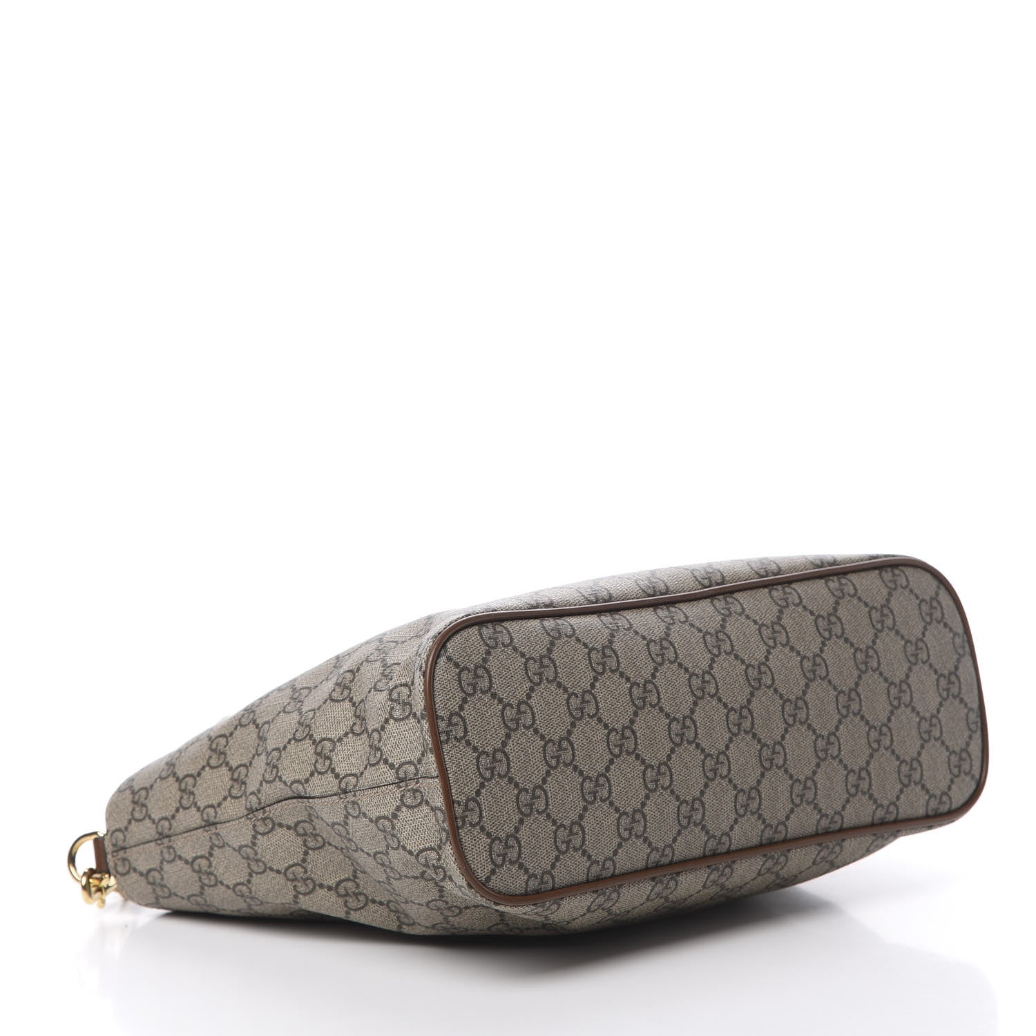 Gucci Soft GG Supreme Monogram Small Crossbody Tote Beige Cuir 5 of 11