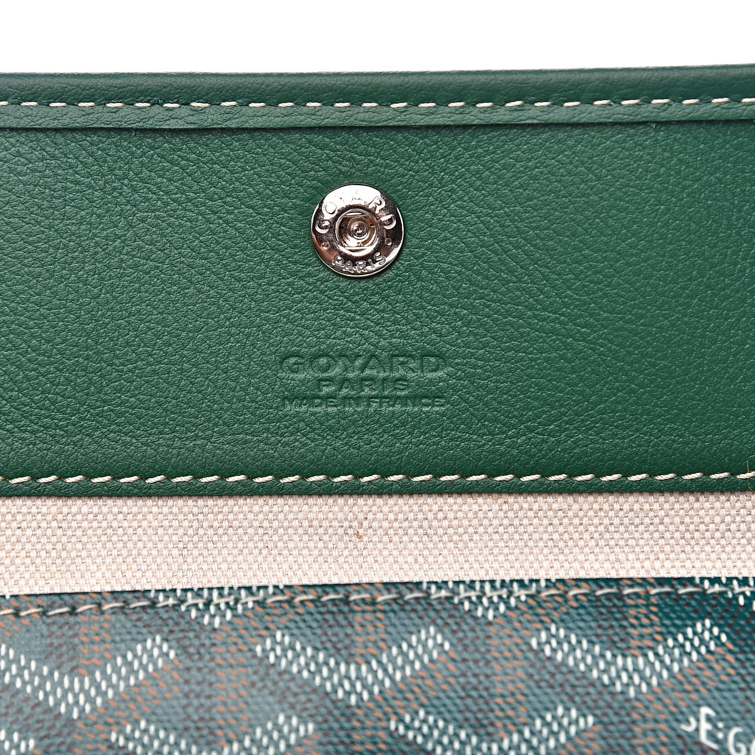Goyard Goyardine Saint Louis PM Green 6 of 9