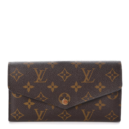 Louis Vuitton Monogram Sarah Wallet NM 1 of 8