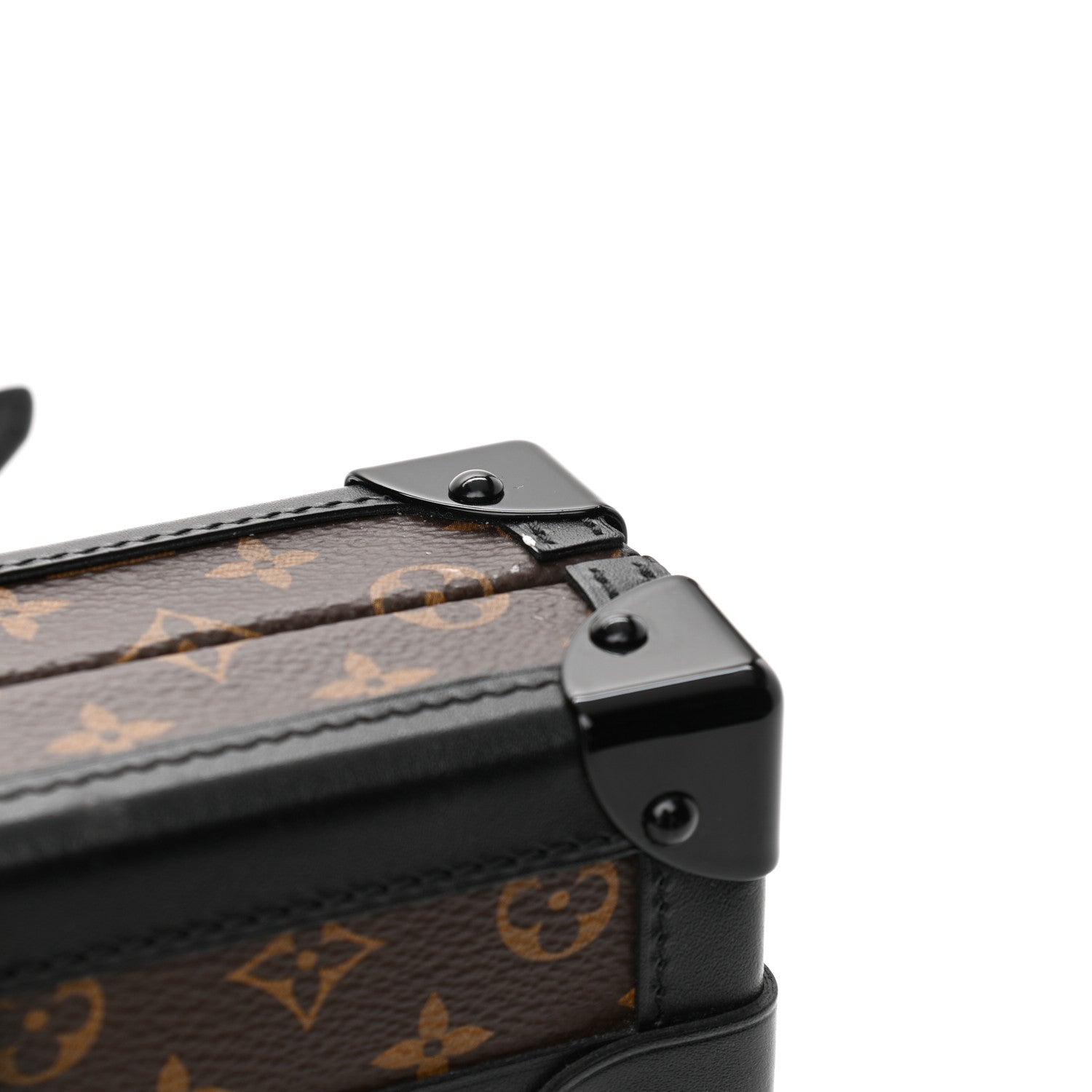 Louis Vuitton Monogram Petite Malle Black 10 of 11