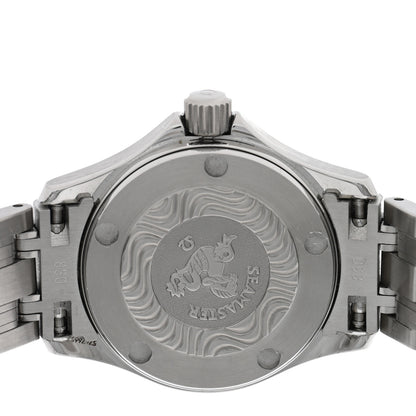 Omega Stainless Steel 25mm Seamaster Quartz Watch Blue 2581.81 4 of 4