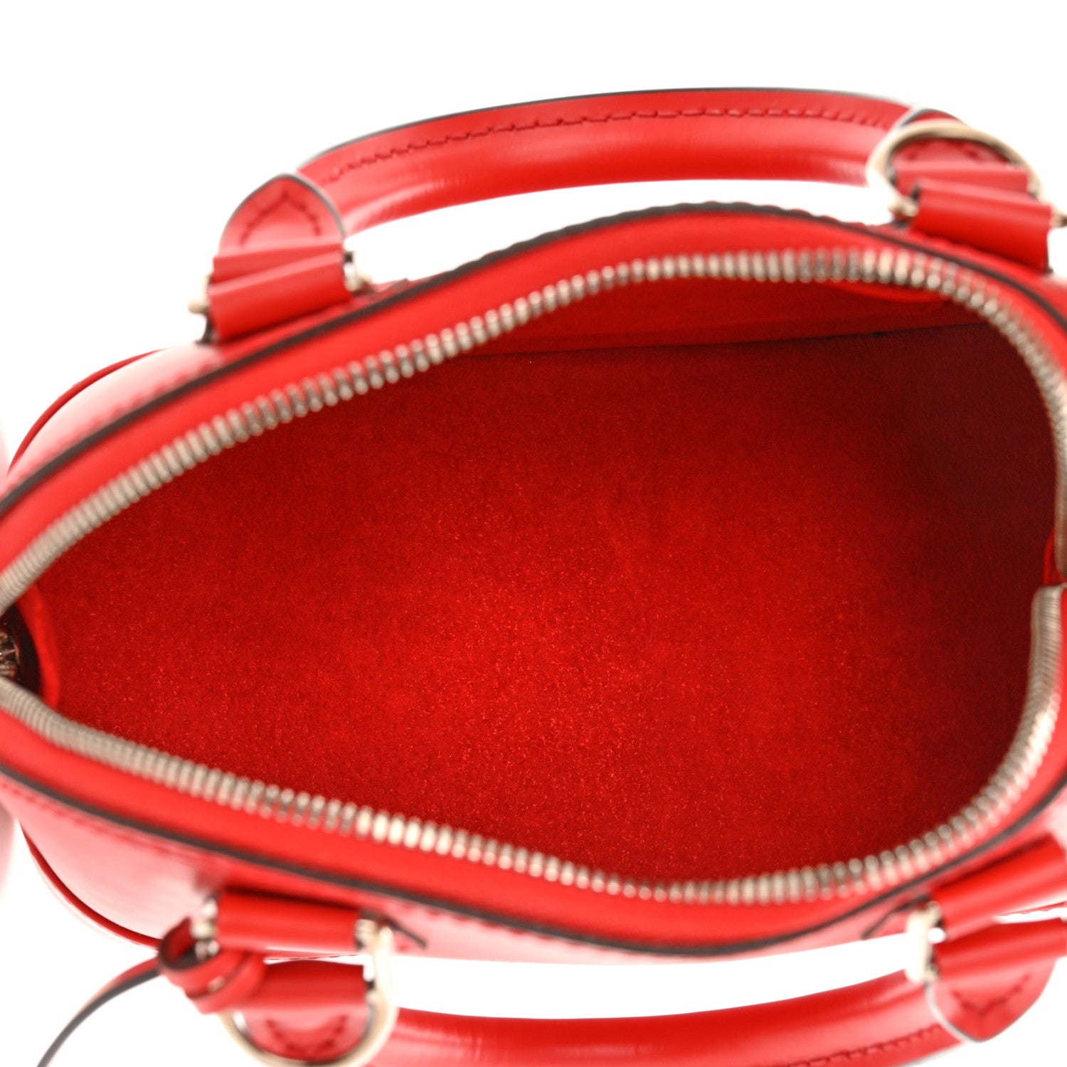 Louis Vuitton Epi Alma BB Carmine 5 of 9