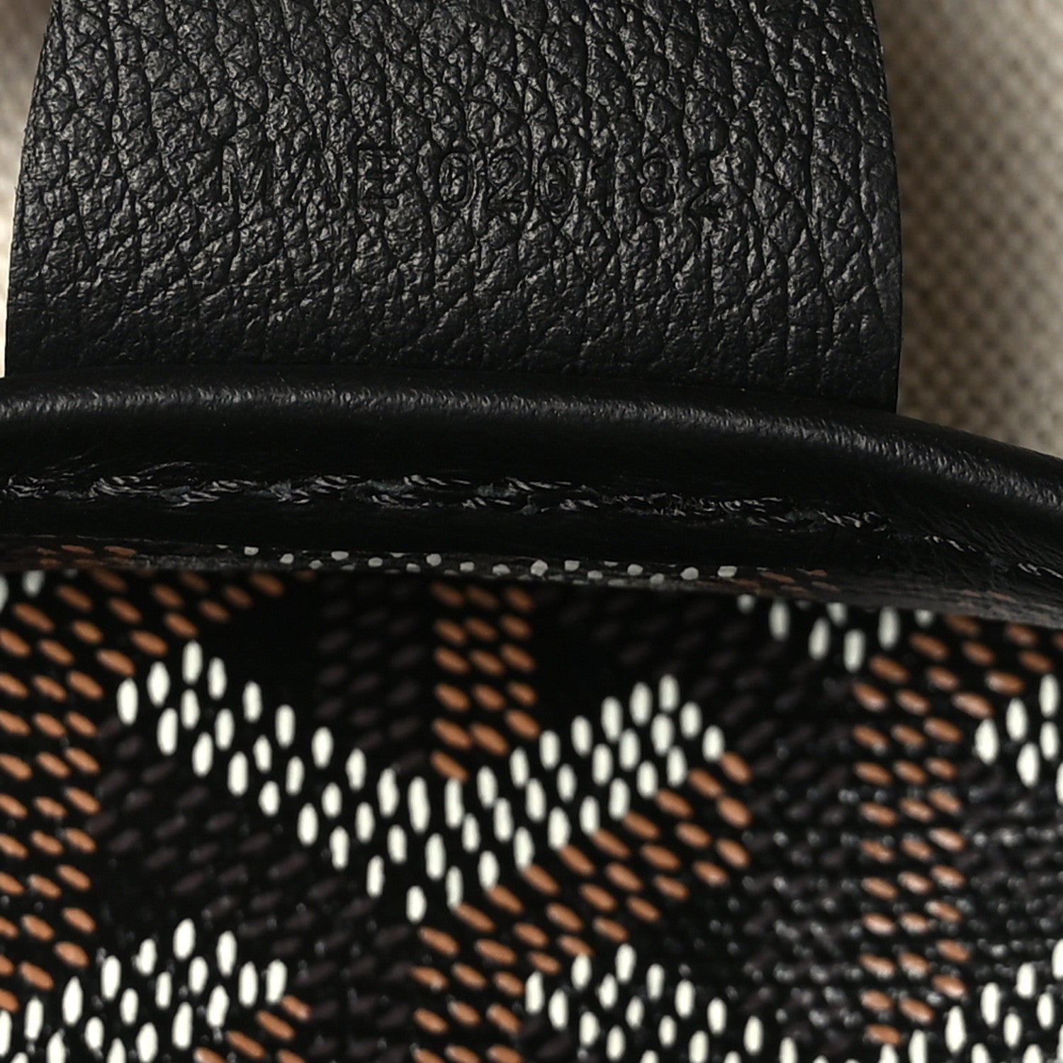 Goyard Goyardine Artois MM Black 7 of 9