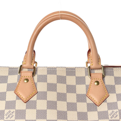 Louis Vuitton Damier Azur Speedy 30 10 of 10