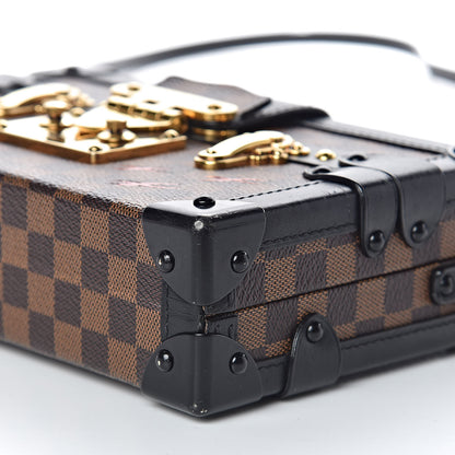 Louis Vuitton Damier Ebene Petite Malle Black 10 of 11