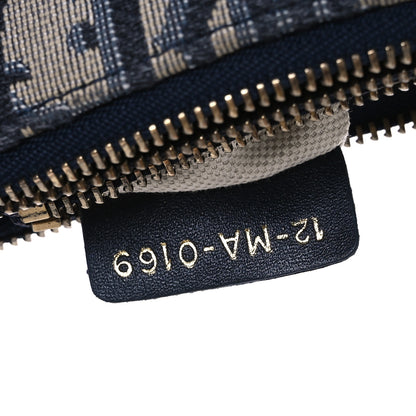 Christian Dior Oblique Saddle Pouch With Strap Navy Blue 11 of 20