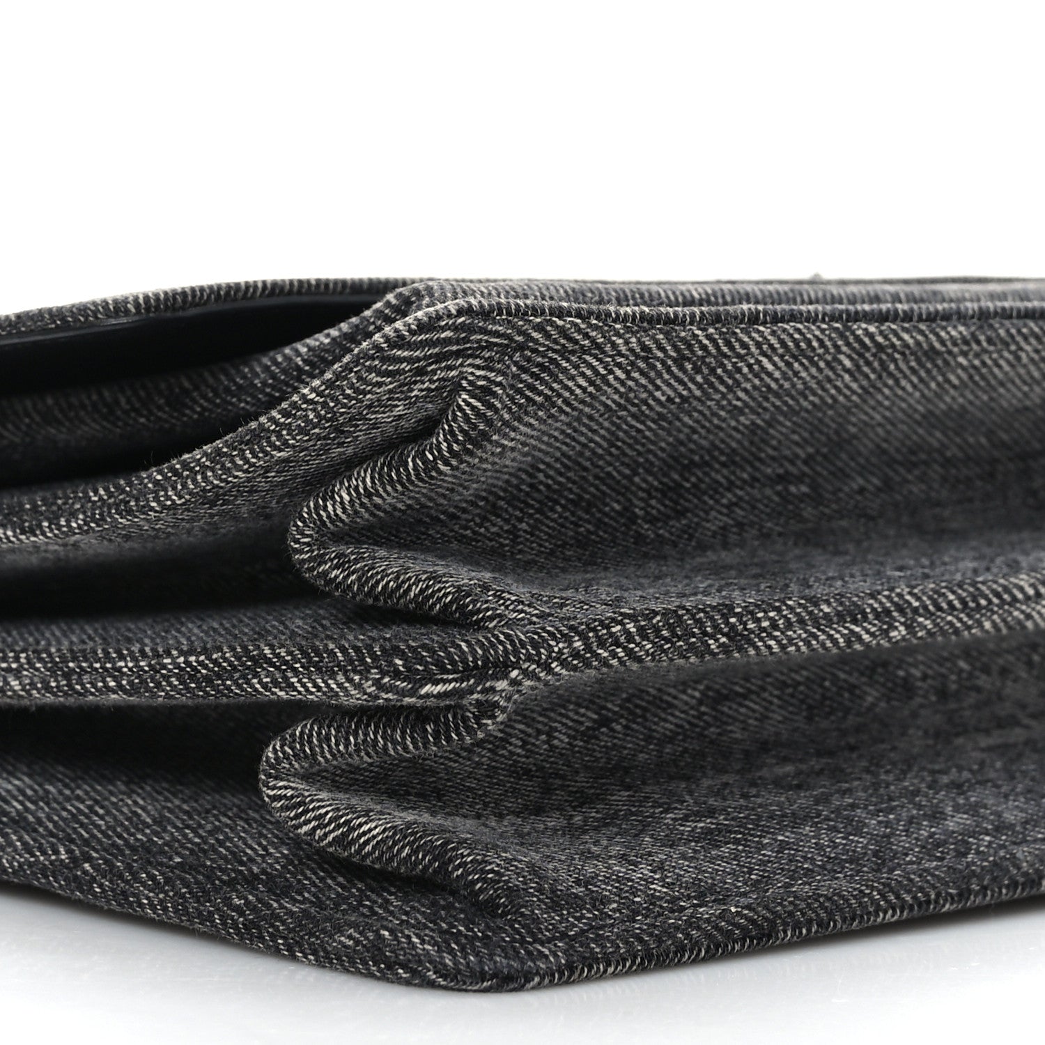 Saint Laurent Denim Medium Monogram Sunset Black 7 of 8
