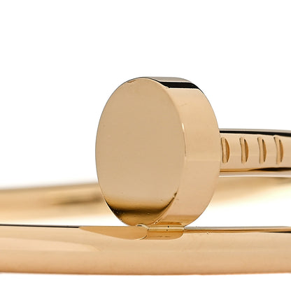 Cartier 18K Yellow Gold Juste Un Clou Bracelet 15 4 of 6