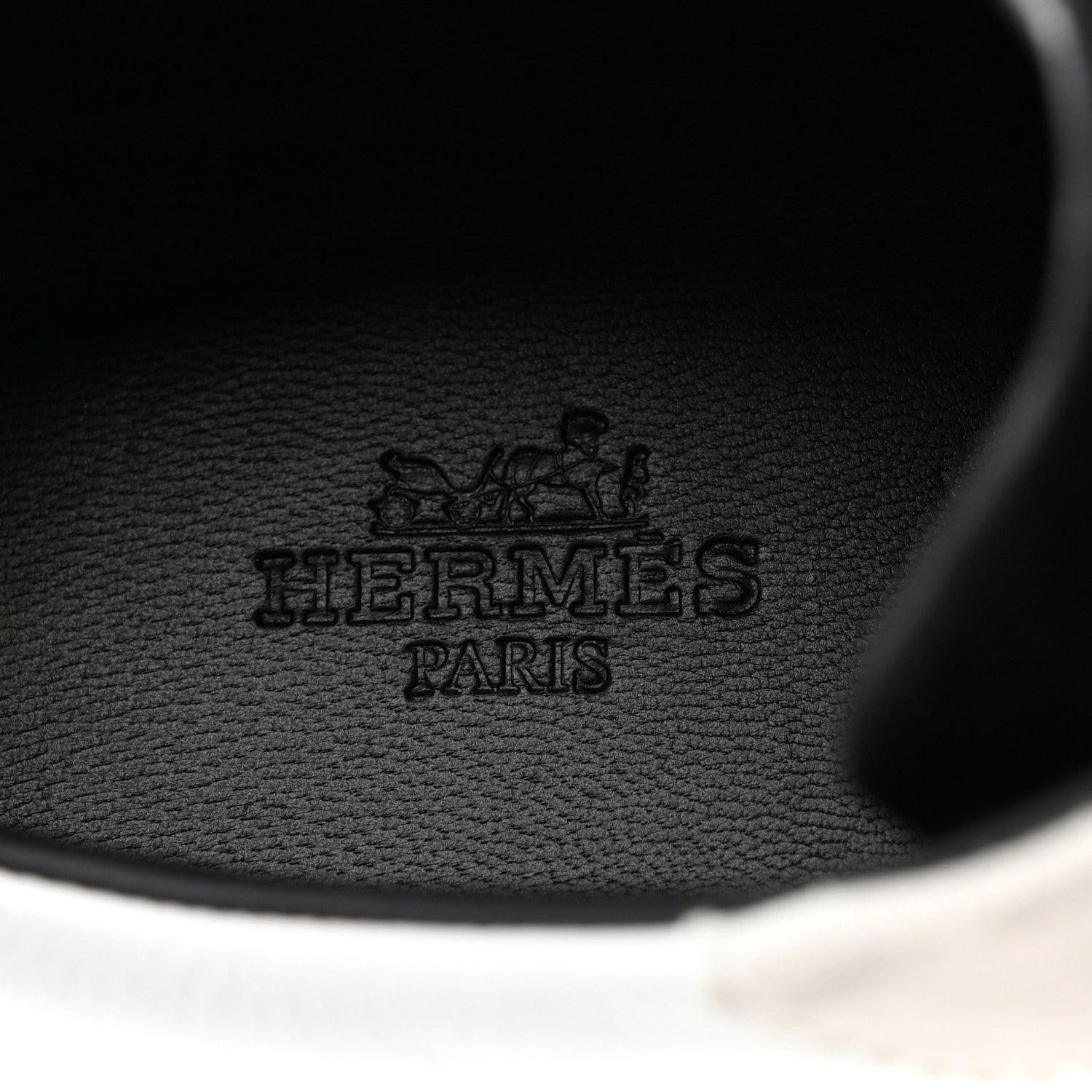 Hermes Calfskin Suede Goatskin Bouncing Sneakers 41 White 6 of 9