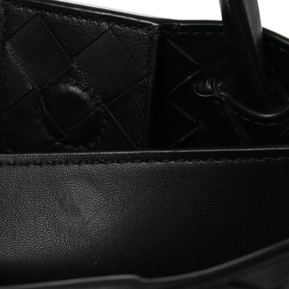 Bottega Veneta Nappa Intrecciato Mini Andiamo Shoulder Bag Black Black 11 of 12