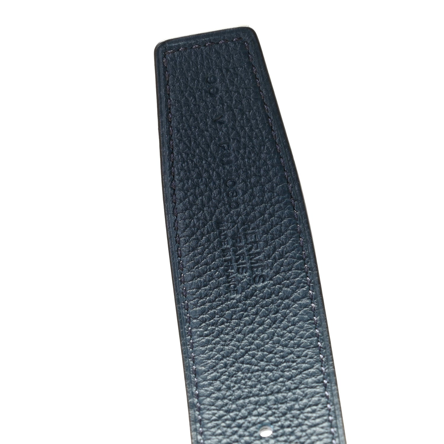 Hermes 135 Togo 32mm H Belt 90 Black Bleu de Prusse 4 of 5