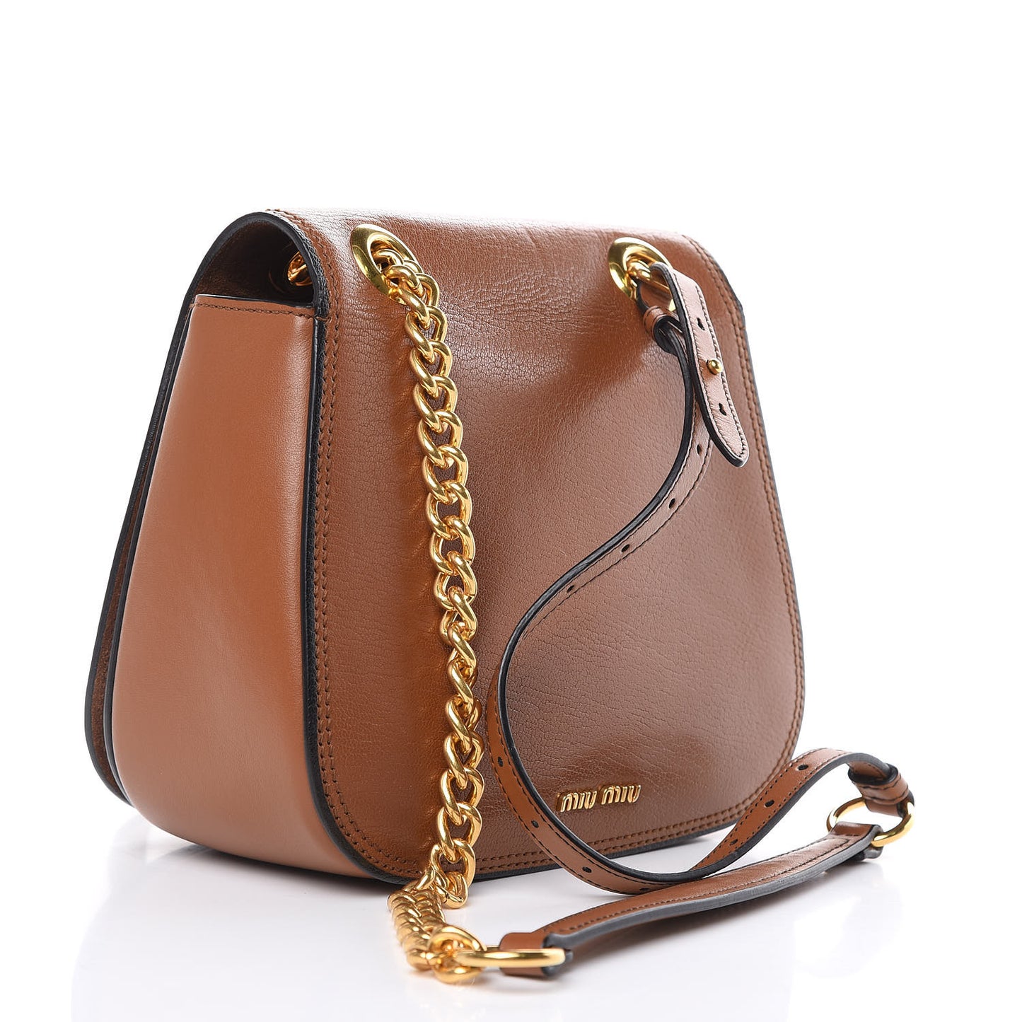 Goatskin Madras Dahlia Brandy