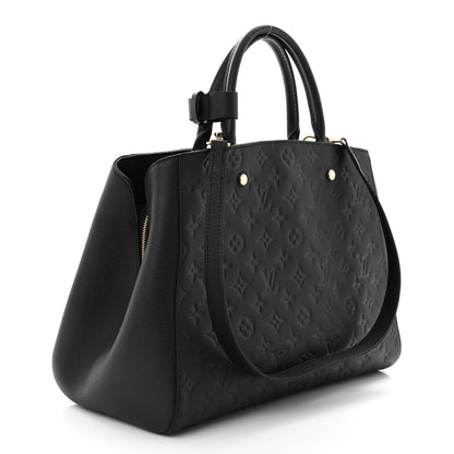 Louis Vuitton Empreinte Montaigne GM Black 2 of 11