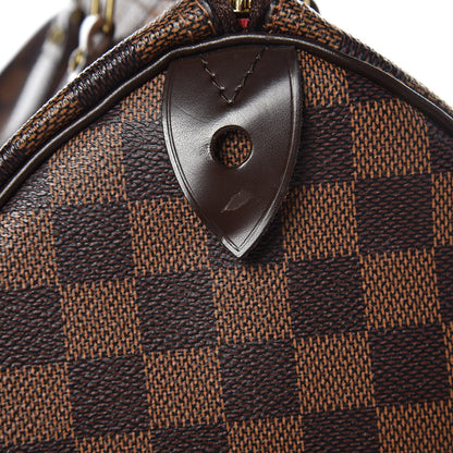 Louis Vuitton Damier Ebene Speedy 30 9 of 10