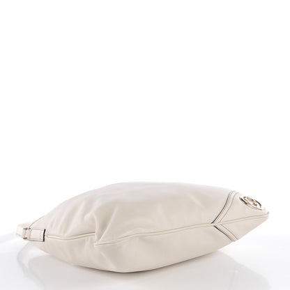 Gucci Calfskin Medium New Britt Hobo Off White 4 of 7