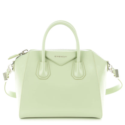 Givenchy Shiny Lord Calfskin Small Antigona Aqua Green 1 of 7
