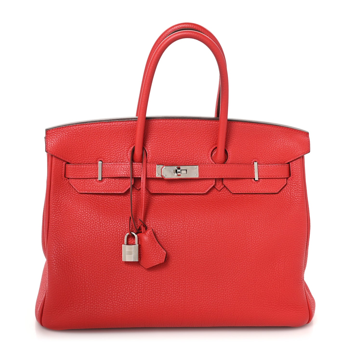 Togo Birkin 35 Rouge Casaque