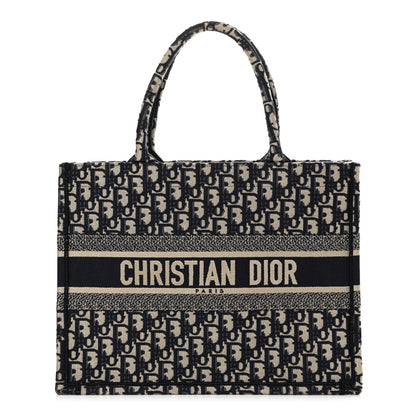 Christian Dior Oblique Medium Book Tote Blue Multicolor 1 of 14