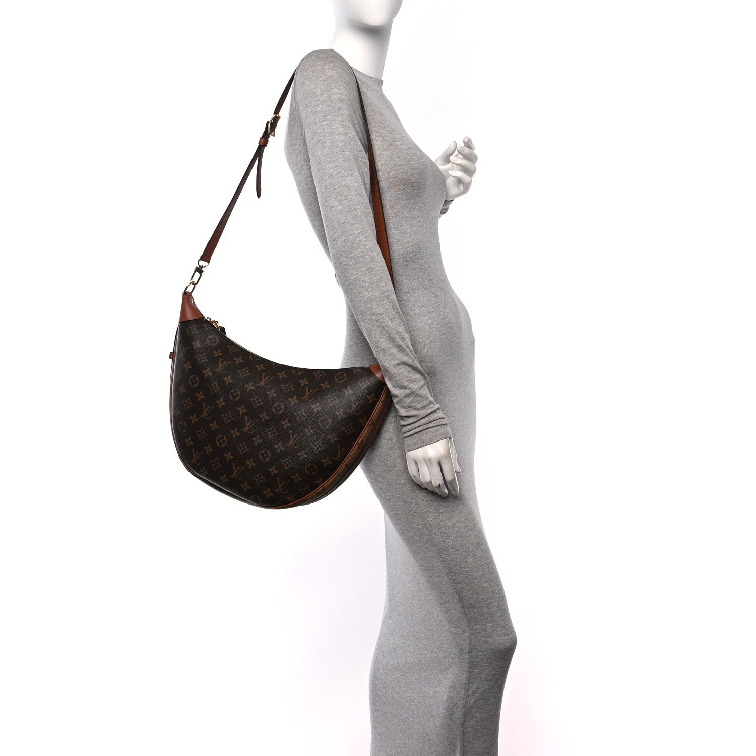 Louis Vuitton Reverse Monogram Loop Hobo 2 of 10