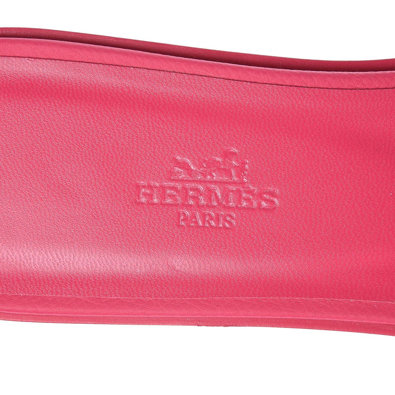 Hermes Epsom Oran Sandals 39 Rouge Azalee 7 of 9