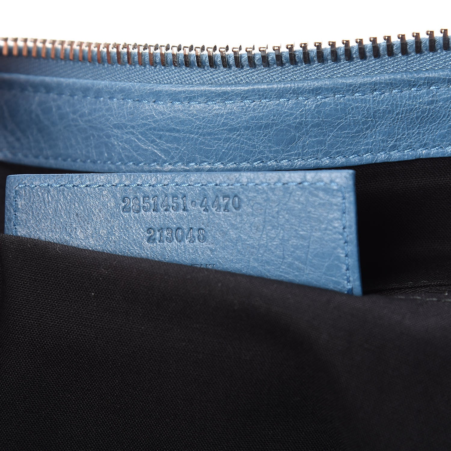 Balenciaga Agneau Giant 12 Silver Hardware Work Bleu Indigo 7 of 9